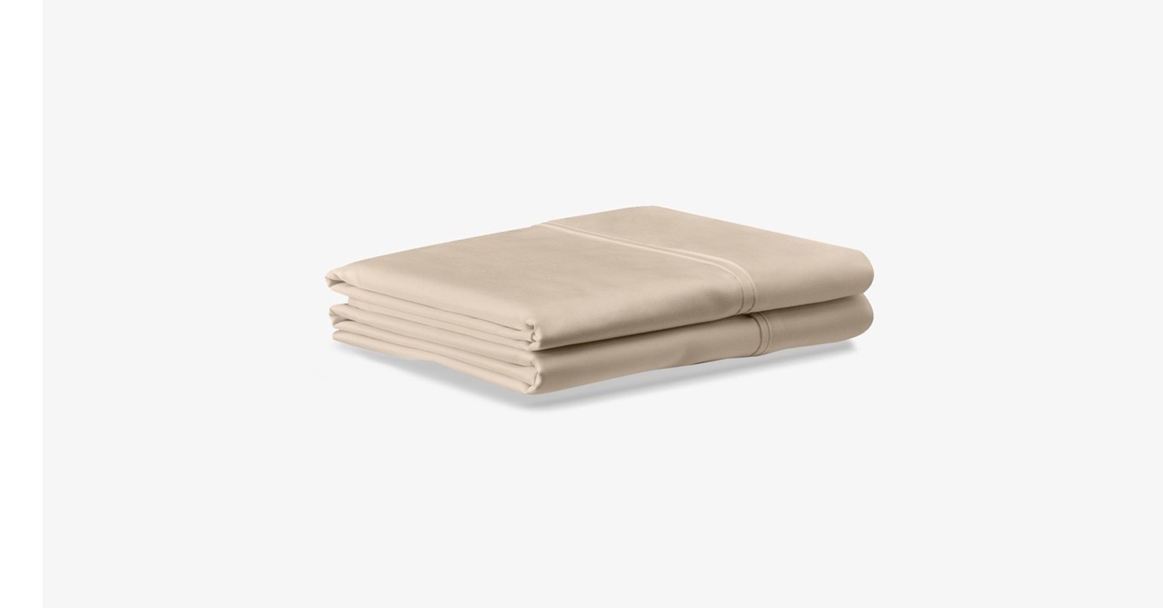 Luxe Egyptian Pillow Case - Sandstone
