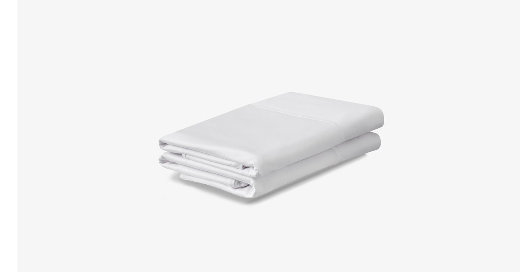 Breeze Pillow Case - White